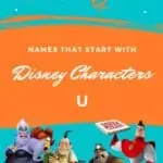 Disney characters start with U