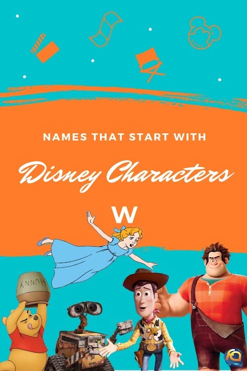 Disney characters start with W