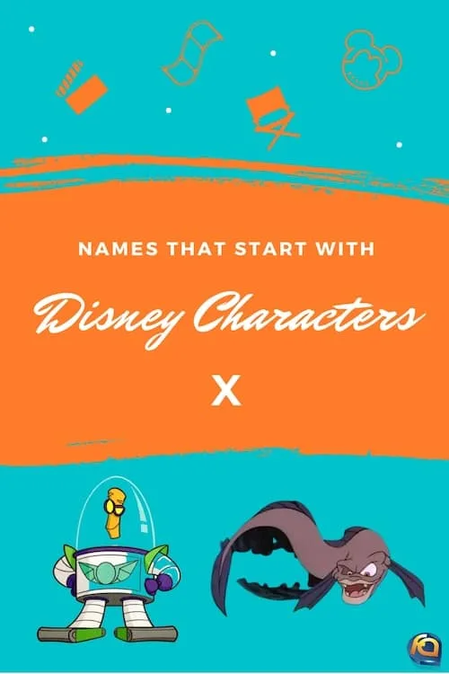 Disney characters start with X