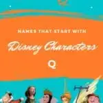 Disney characters that start with Q