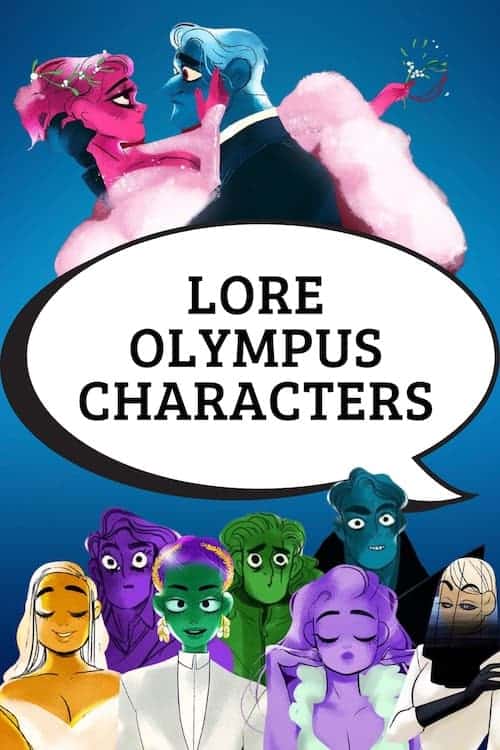 Lore Olympus characters pinterest