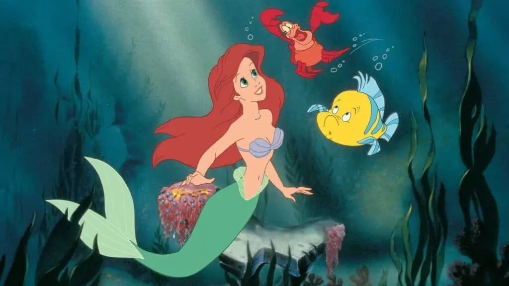 Ariel Flounder and Sebastian