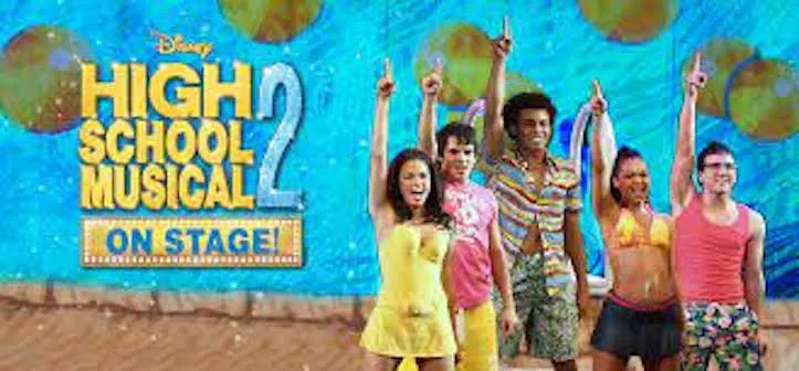 High School Musical 2 on stage