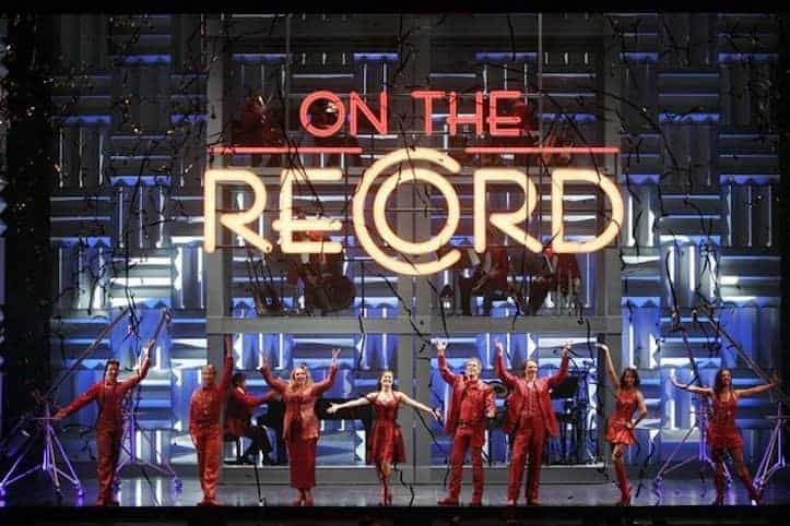 On the Record musical large cast singing over 60 Disney songs