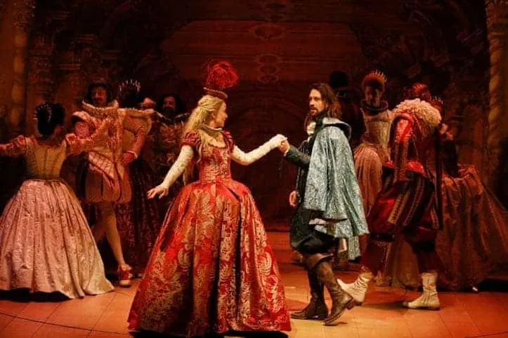Shakespeare in love musical dancing
