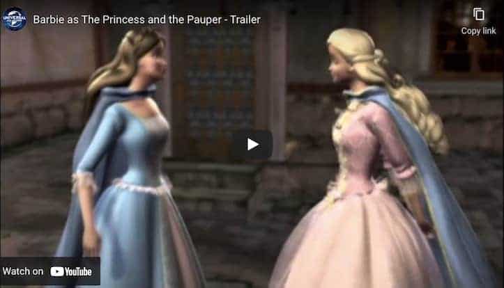 barbie princess and the pauper song list