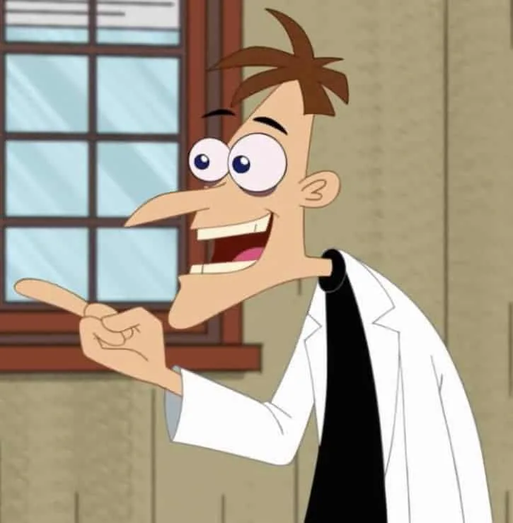 Dr. Heinz Doofenshmirtz from Phineas and Ferb