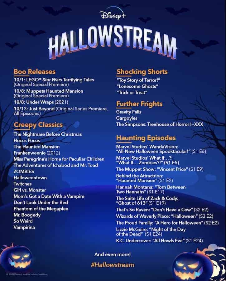 Halloween Movies On Disney Plus Hallowstream Featured Animation