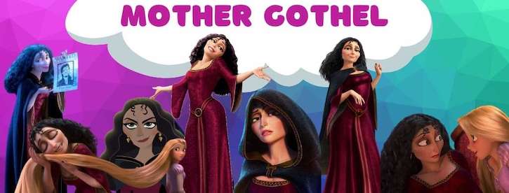 Mother Gothel collection of portraits