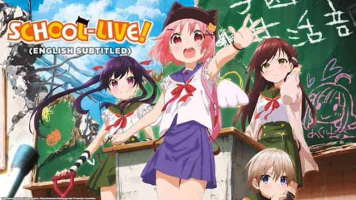 School-Live! anime cover art