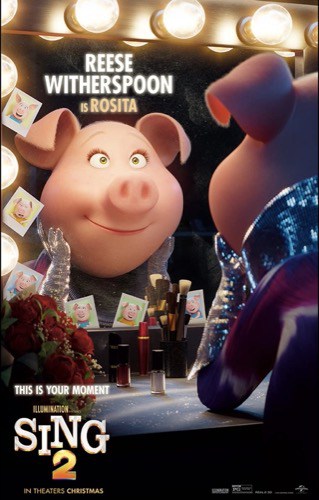 Sing 2 movie poster Rosita