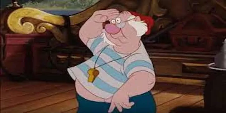 Smee from Peter Pan