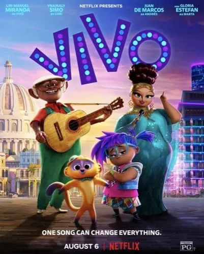Vivo movie poster on Netflix 2021
