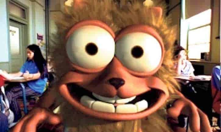 Crazy Craving cereal mascot with Honey Comb cereal