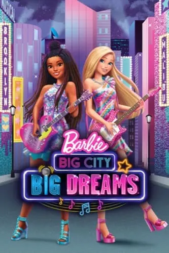 Barbie Big City Big Dream 2021 Filmový plagát