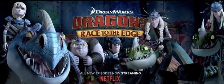 DreamWorks Dragons Race to the Edge characters
