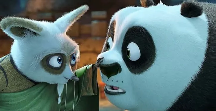 DreamWorks Kung Fu Panda Po and Master Shifu