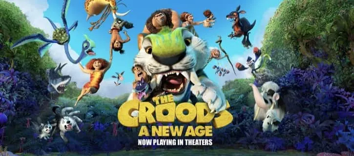 DreamWorks The Croods A New Age artwork with characters