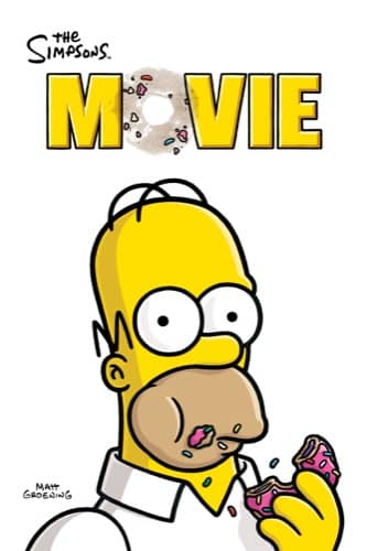 The Simpsons movie poster 2007