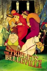 The Triplets of Belleville movie poster 2003