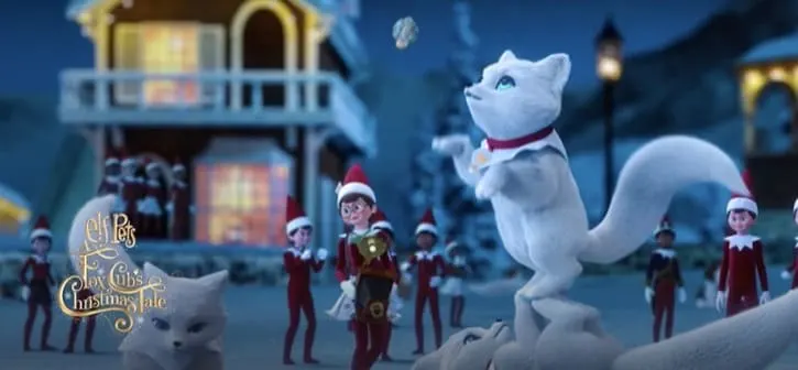 Elf Pets Fox Cubs Christmas Tale movie
