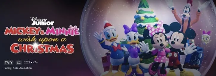 Mickey & Minnie Wish Upon A Christmas movie on Disney+