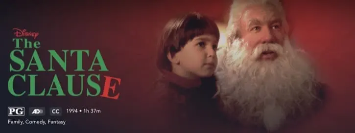 The Santa Clause on Disney Plus