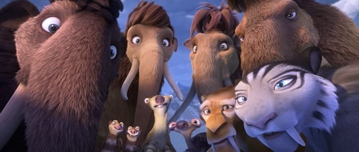 Ice Age Collision Course The Herd gathered around