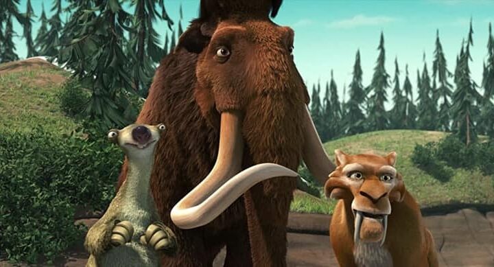 Ice Age Meltdown Sid, Manny, and Diego
