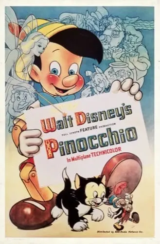 Pinocchio movie poster 1940