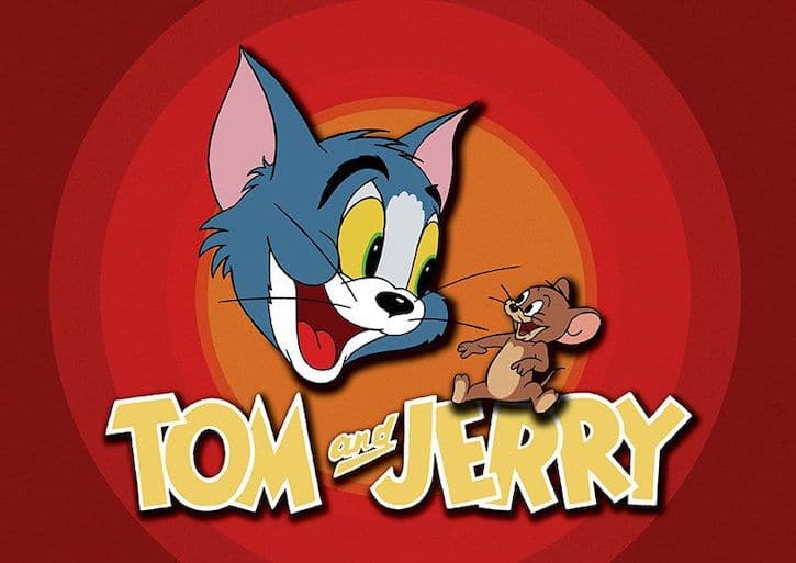 Tom and Jerry cartoon faces