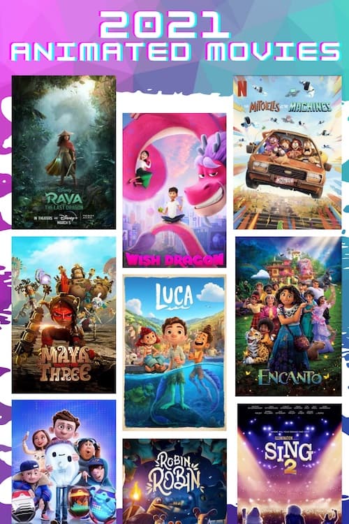 Top Animated Movies of 2021