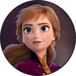 Anna Disney Plus Icon