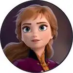 Anna Disney Plus Icon