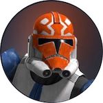 Ashoka Clone Trooper Disney Plus Icon