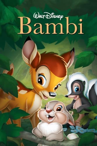 Bambi 1942 movie poster 3