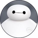 Baymax Disney Plus Icon