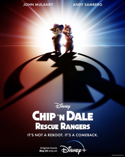 Chip n Dale Rescue Rangers movie poster 2022