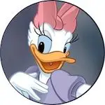 Daisy Duck Disney Plus Icon