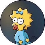 Maggie Simpson Disney Plus Icon