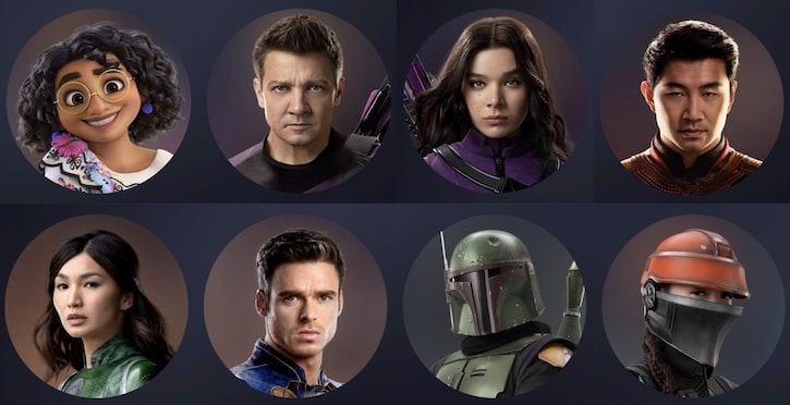 New Avatars on Disney+ │ New profile icons for January 2022 on