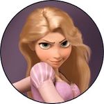 Rapunzel Disney Plus Icon