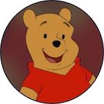 Winnie the Pooh Disney Plus Icon