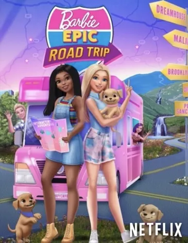 BARBIE EPIC ROAD TRID TRAVE POSTER 2022