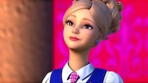 Delancy Devin Barbie wearing her school uniform