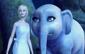 Tika and Barbie walking together at night – Featured Animation