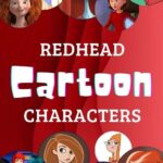 Top Redhead cartoon characters