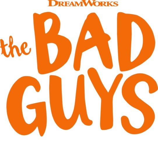 The Bad Guys movie logo by DreamWorks