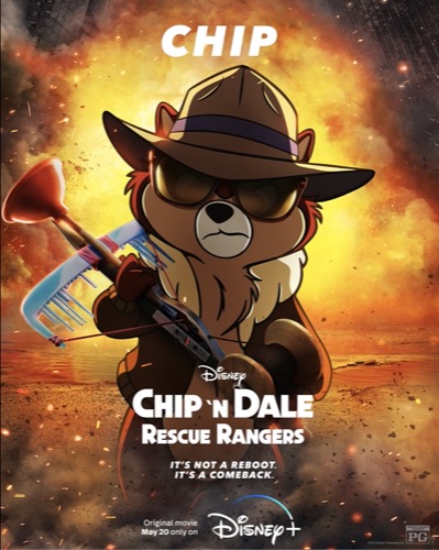 Chip poster from Chip 'N Dale Rescue Rangers