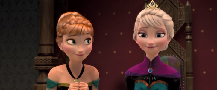 Elsa image with her sister Anna